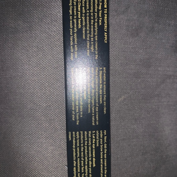 LPH Lab Temporary Eye Tightener Eye Cream 0.5 OZ NIB - Picture 4 of 10